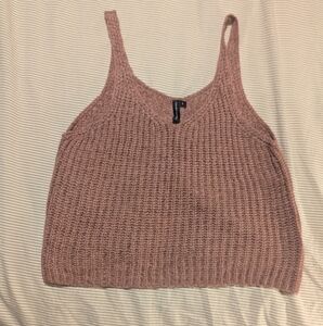moon & madison Mauve Knit Camisole